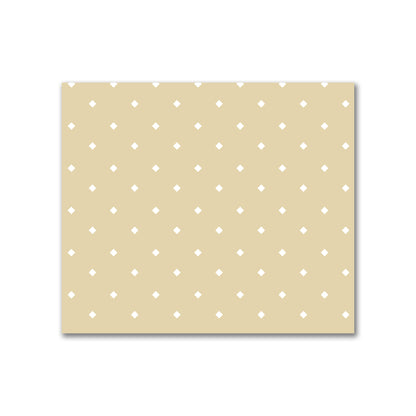 Cotton Canvas Fabric with Off-White Diamonds on Tan, FACC-1371-102