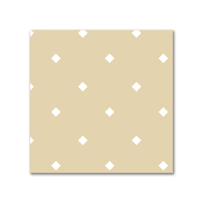 Cotton Canvas Fabric with Off-White Diamonds on Tan, FACC-1371-102