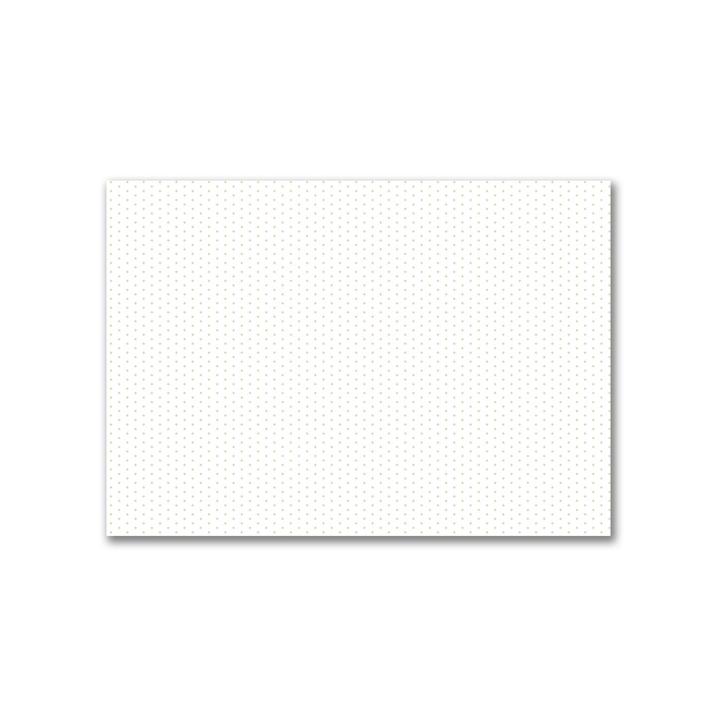 Off-White Cotton Canvas Fabric with Fine Tan Diamonds, FACC-1371-111