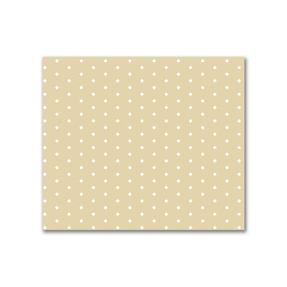 Cotton Canvas Fabric with Fine Off-White Diamonds on Tan, FACC-1371-112