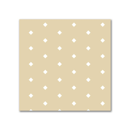 Cotton Canvas Fabric with Fine Off-White Diamonds on Tan, FACC-1371-112