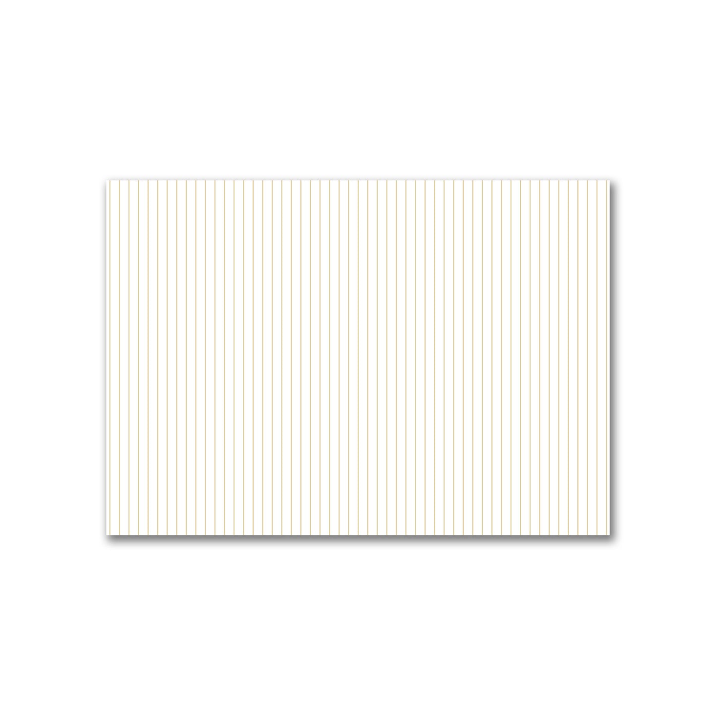 Off-White Cotton Canvas Fabric with Fine Tan Stripes, FACC-1371-151