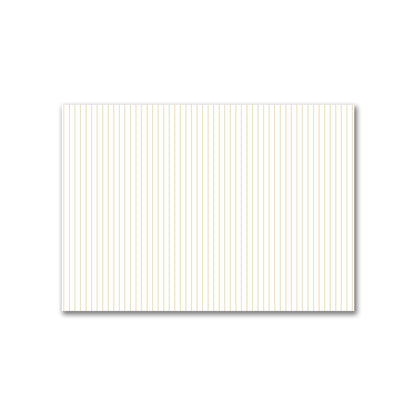 Off-White Cotton Canvas Fabric with Fine Tan Stripes, FACC-1371-151