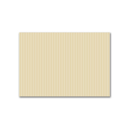 Cotton Canvas Fabric with Fine Off-White Stripes on Tan, FACC-1371-152