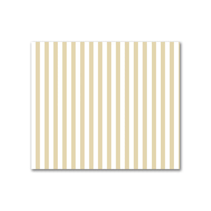 Off-White Cotton Canvas Fabric with Thin Tan Bars, FACC-1371-241