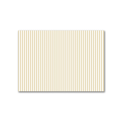 Off-White Cotton Canvas Fabric with Thin Tan Bars, FACC-1371-241