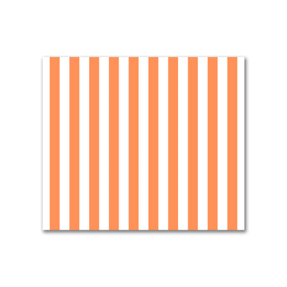 Off-White Cotton Canvas Fabric with Orange Bars, FACC-1380-051