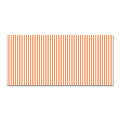Off-White Cotton Canvas Fabric with Orange Bars, FACC-1380-051