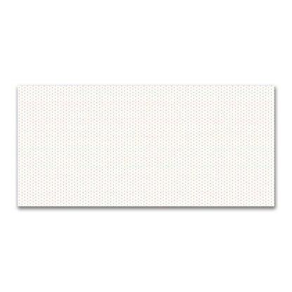 Off-White Cotton Canvas Fabric with Fine Orange Diamonds, FACC-1380-111
