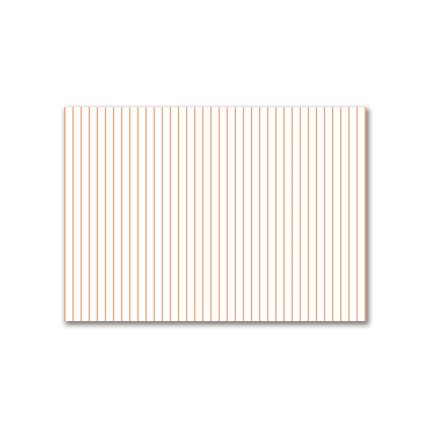 Off-White Cotton Canvas Fabric with Fine Orange Stripes, FACC-1380-151