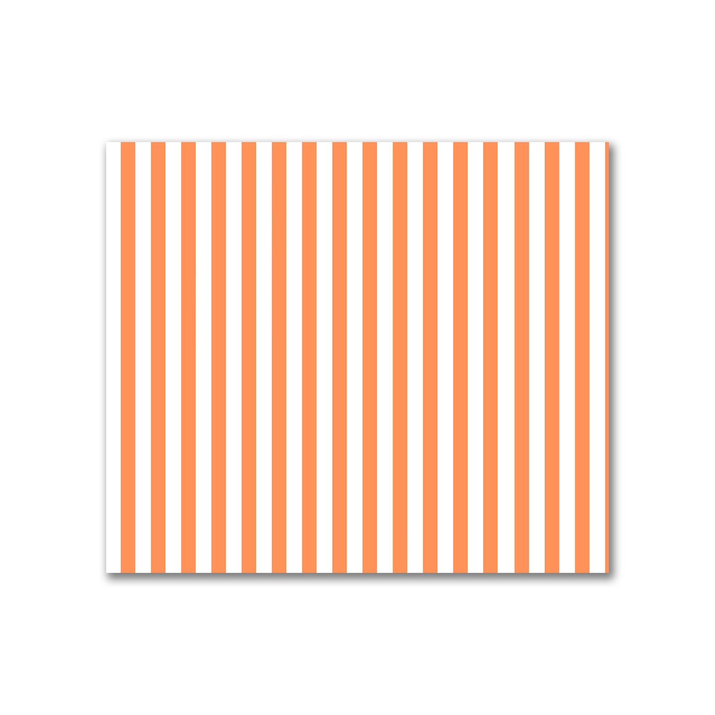 Off-White Cotton Canvas Fabric with Thin Orange Bars, FACC-1380-241