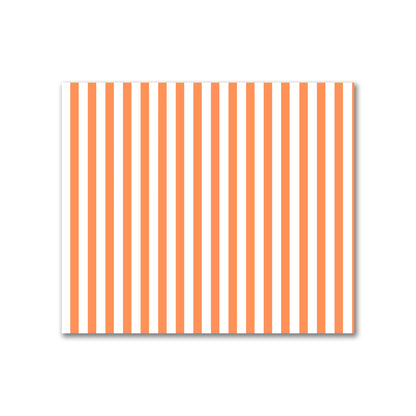 Off-White Cotton Canvas Fabric with Thin Orange Bars, FACC-1380-241