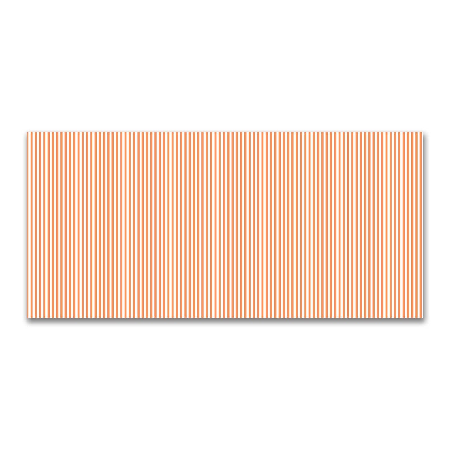 Off-White Cotton Canvas Fabric with Thin Orange Bars, FACC-1380-241