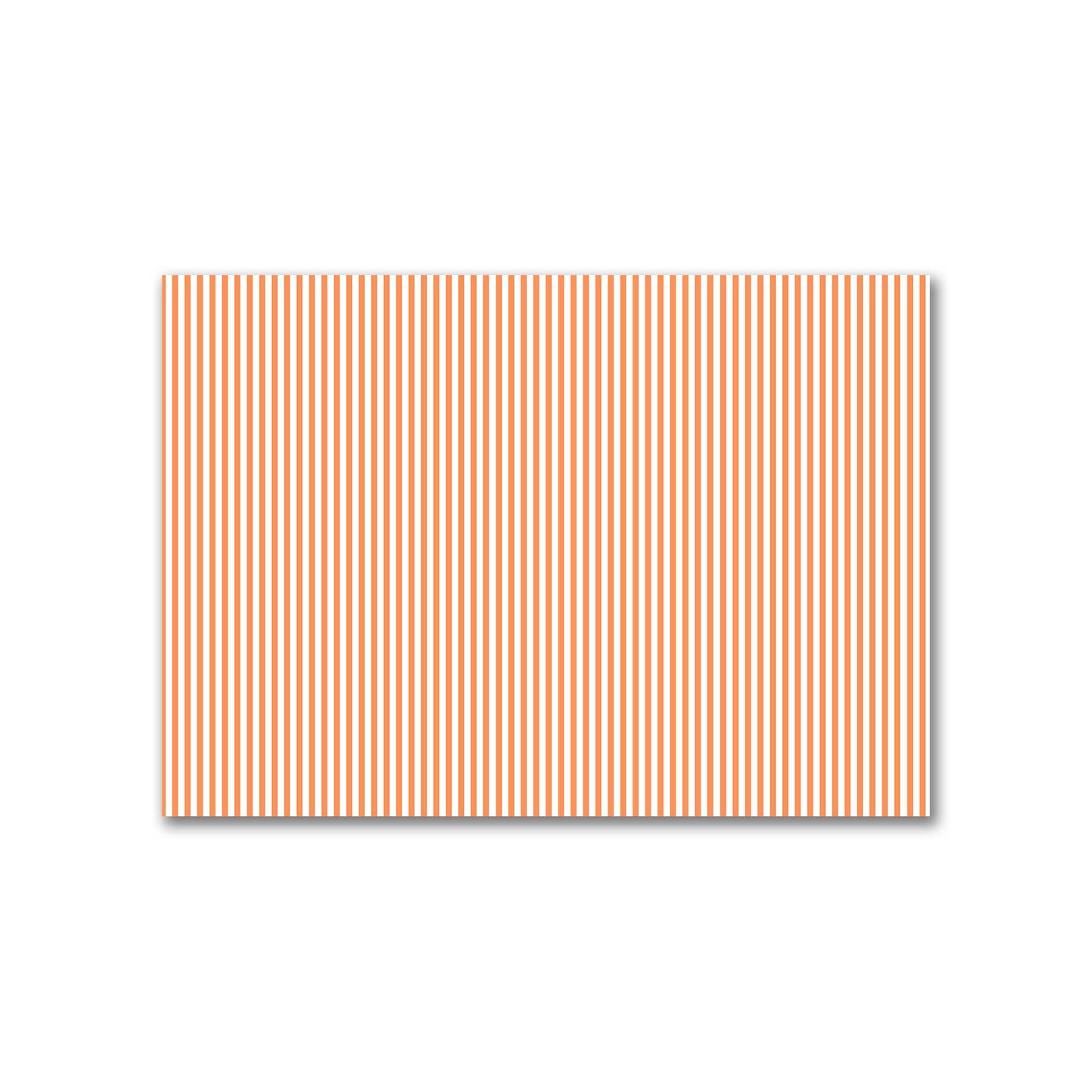 Off-White Cotton Canvas Fabric with Thin Orange Bars, FACC-1380-241