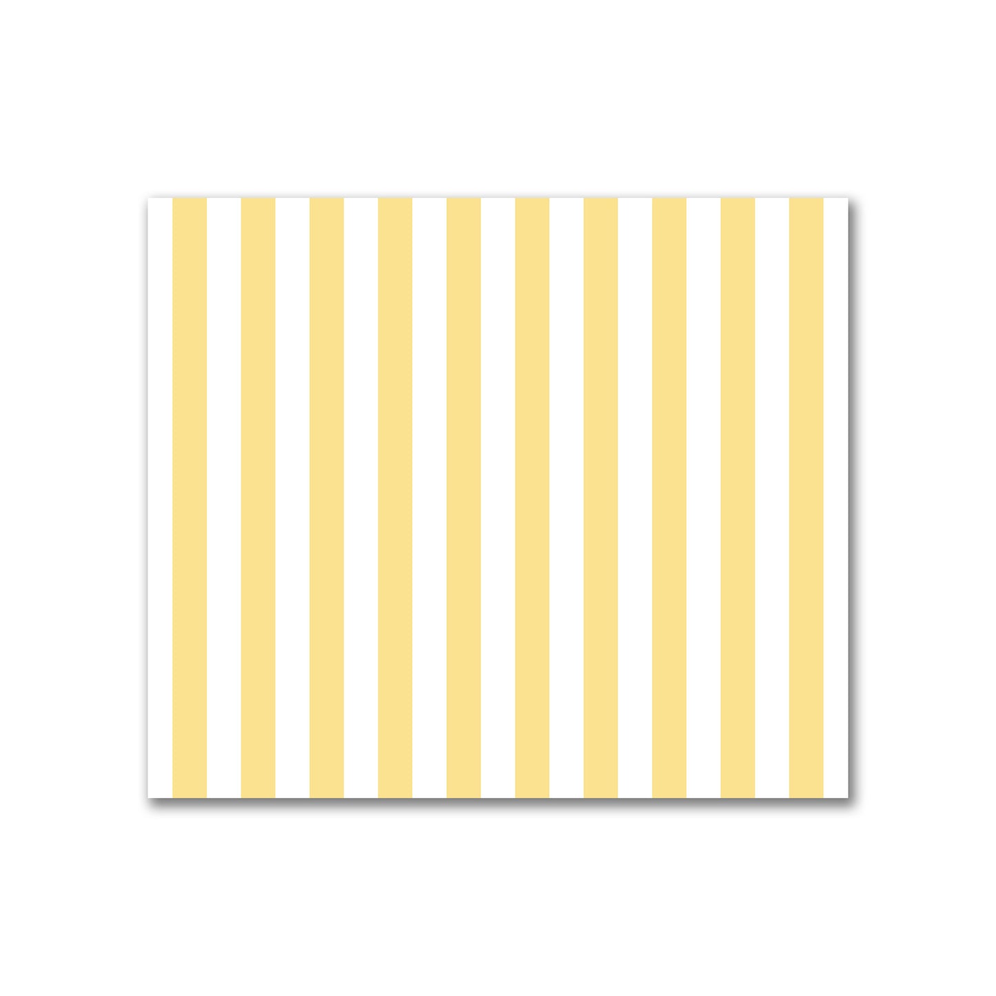 Off-White Cotton Canvas Fabric with Yellow Bars, FACC-1381-051