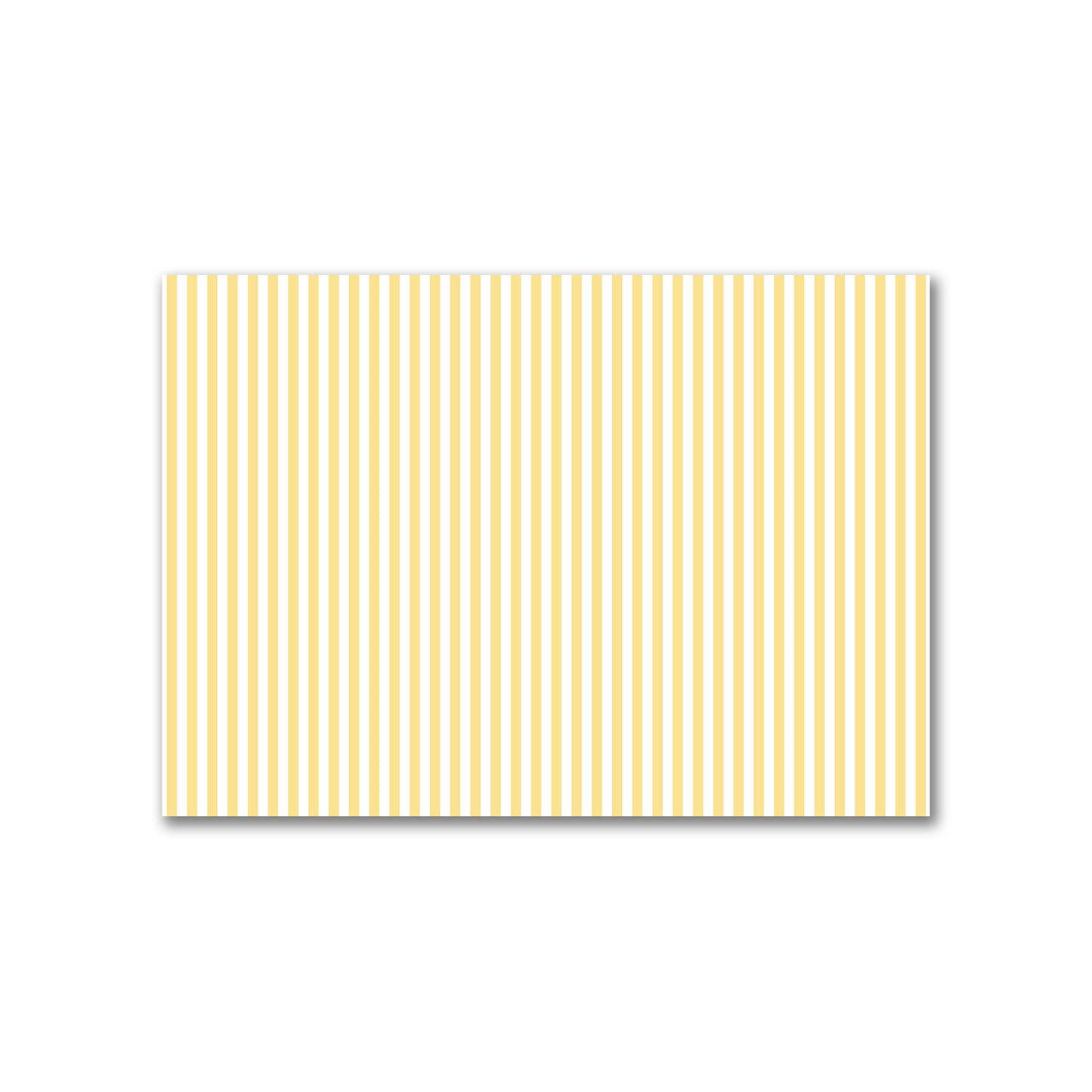 Off-White Cotton Canvas Fabric with Yellow Bars, FACC-1381-051