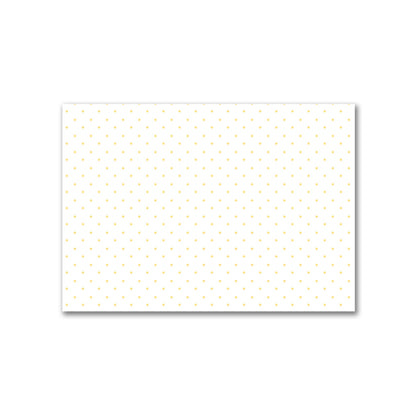 Off-White Cotton Canvas Fabric with Yellow Diamonds, FACC-1381-101