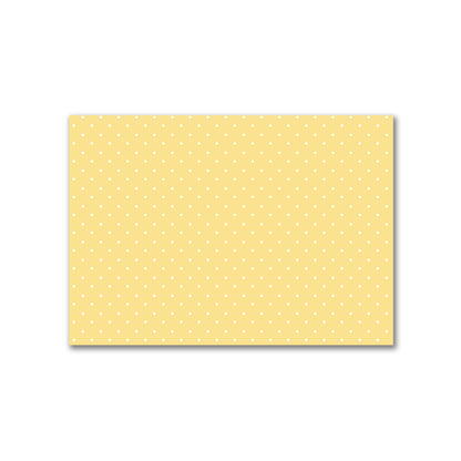 Yellow Cotton Canvas Fabric with Off-White Diamonds on Yellow, FACC-1381-102