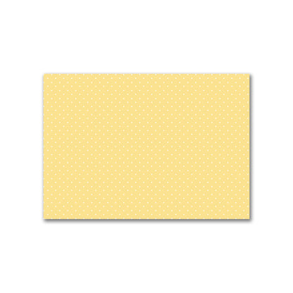 Yellow Cotton Canvas Fabric with Off-White Diamonds on Yellow, FACC-1381-102