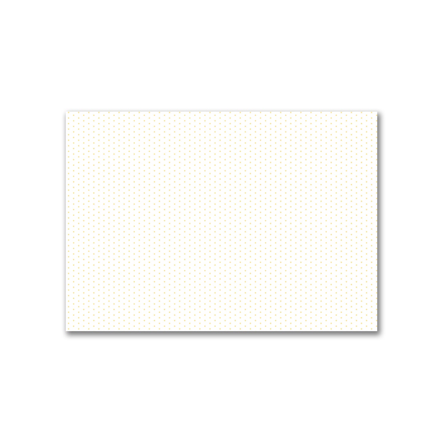 Off-White Cotton Canvas Fabric with Fine Yellow Diamonds, FACC-1381-111