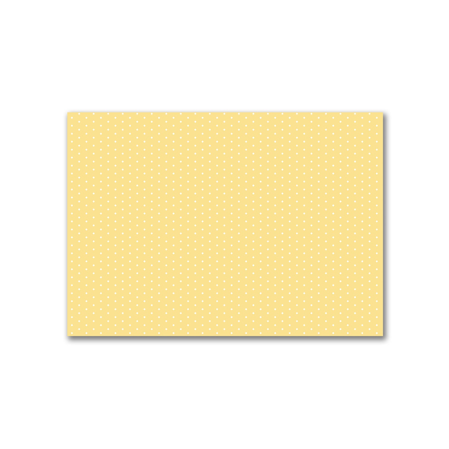Yellow Cotton Canvas Fabric with Fine Off-White Diamonds on Yellow, FACC-1381-112