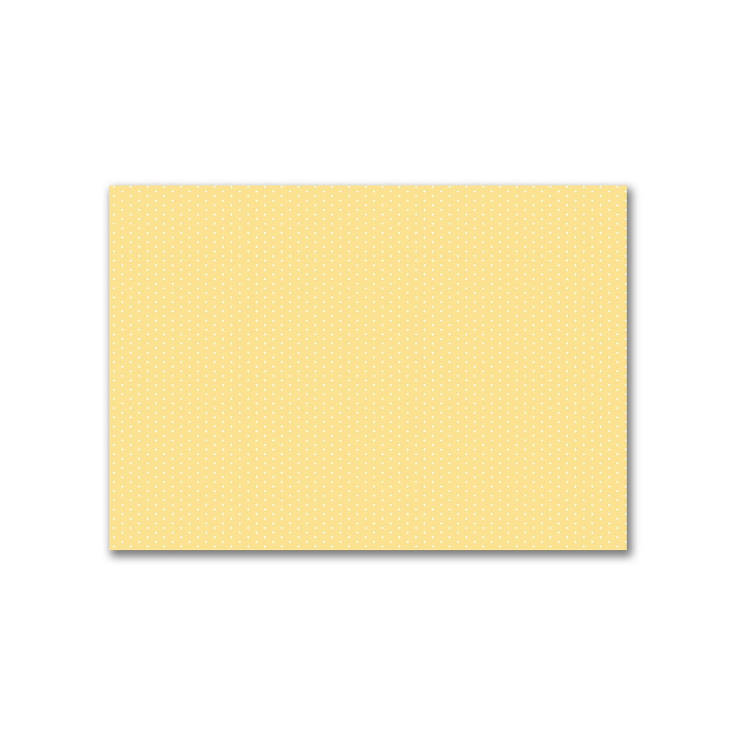 Yellow Cotton Canvas Fabric with Fine Off-White Diamonds on Yellow, FACC-1381-112