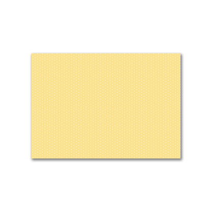 Yellow Cotton Canvas Fabric with Fine Off-White Diamonds on Yellow, FACC-1381-112