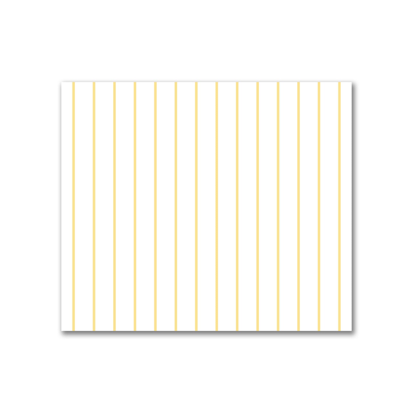 Off-White Cotton Canvas Fabric with Fine Yellow Stripes, FACC-1381-151