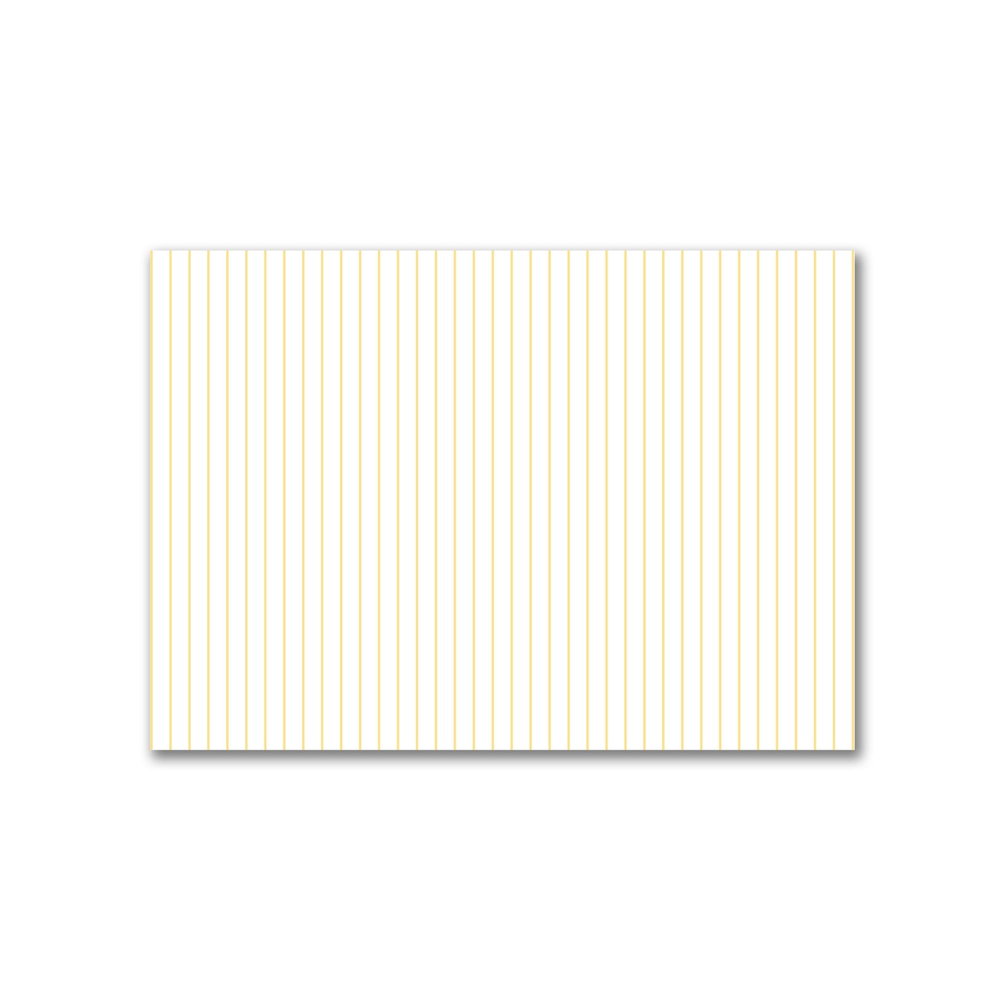 Off-White Cotton Canvas Fabric with Fine Yellow Stripes, FACC-1381-151