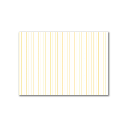 Off-White Cotton Canvas Fabric with Fine Yellow Stripes, FACC-1381-151