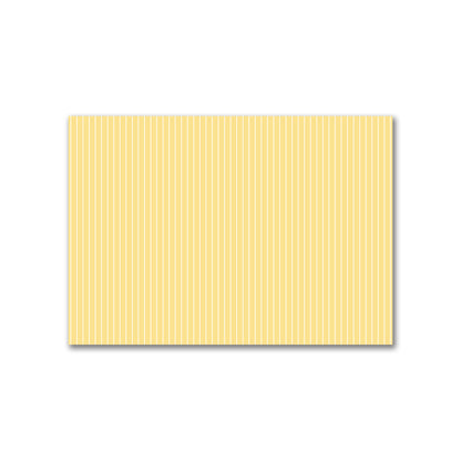 Yellow Cotton Canvas Fabric with Fine Off-White Stripes on Yellow, FACC-1381-152
