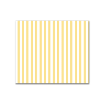 Off-White Cotton Canvas Fabric with Thin Yellow Bars, FACC-1381-241