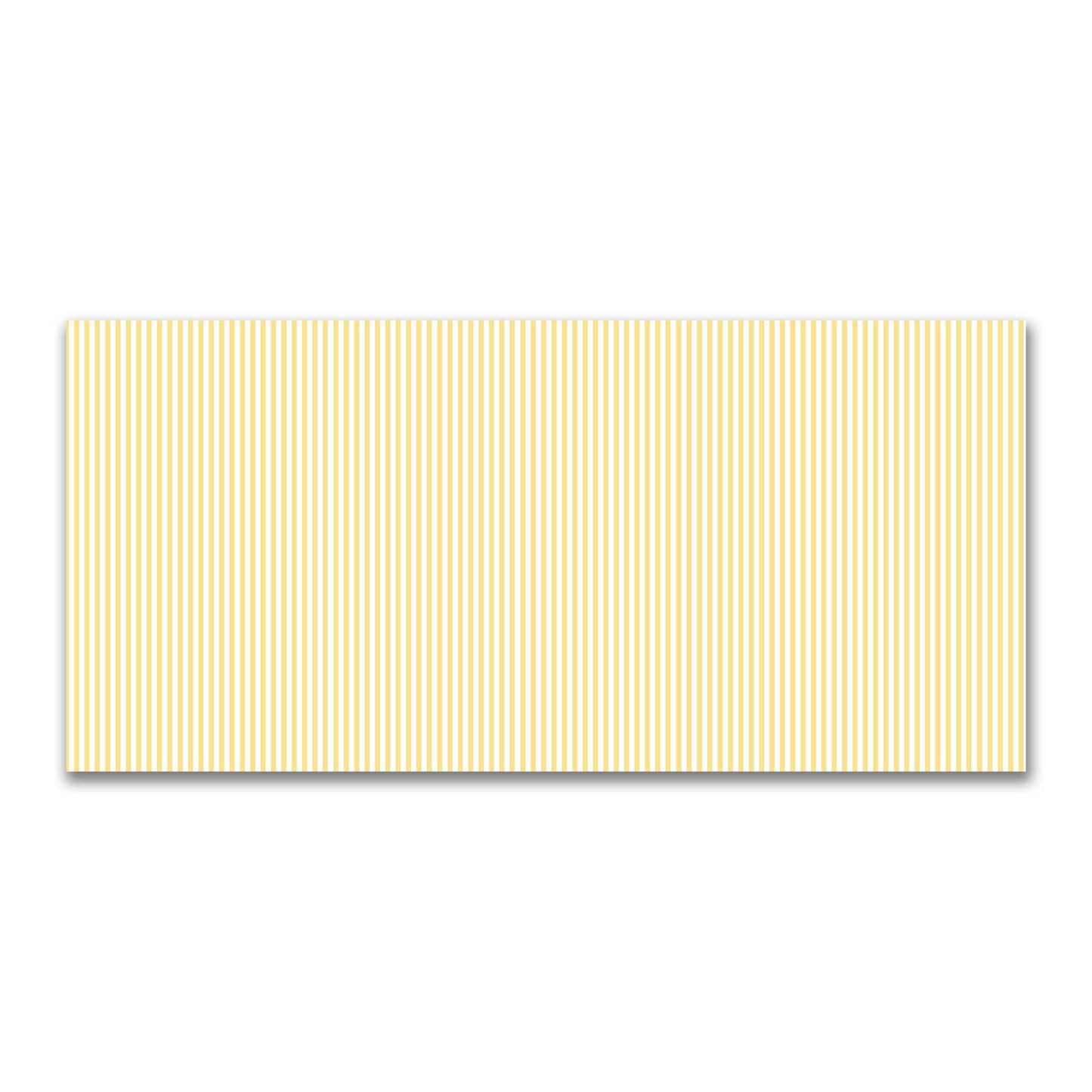 Off-White Cotton Canvas Fabric with Thin Yellow Bars, FACC-1381-241