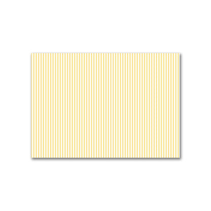 Off-White Cotton Canvas Fabric with Thin Yellow Bars, FACC-1381-241