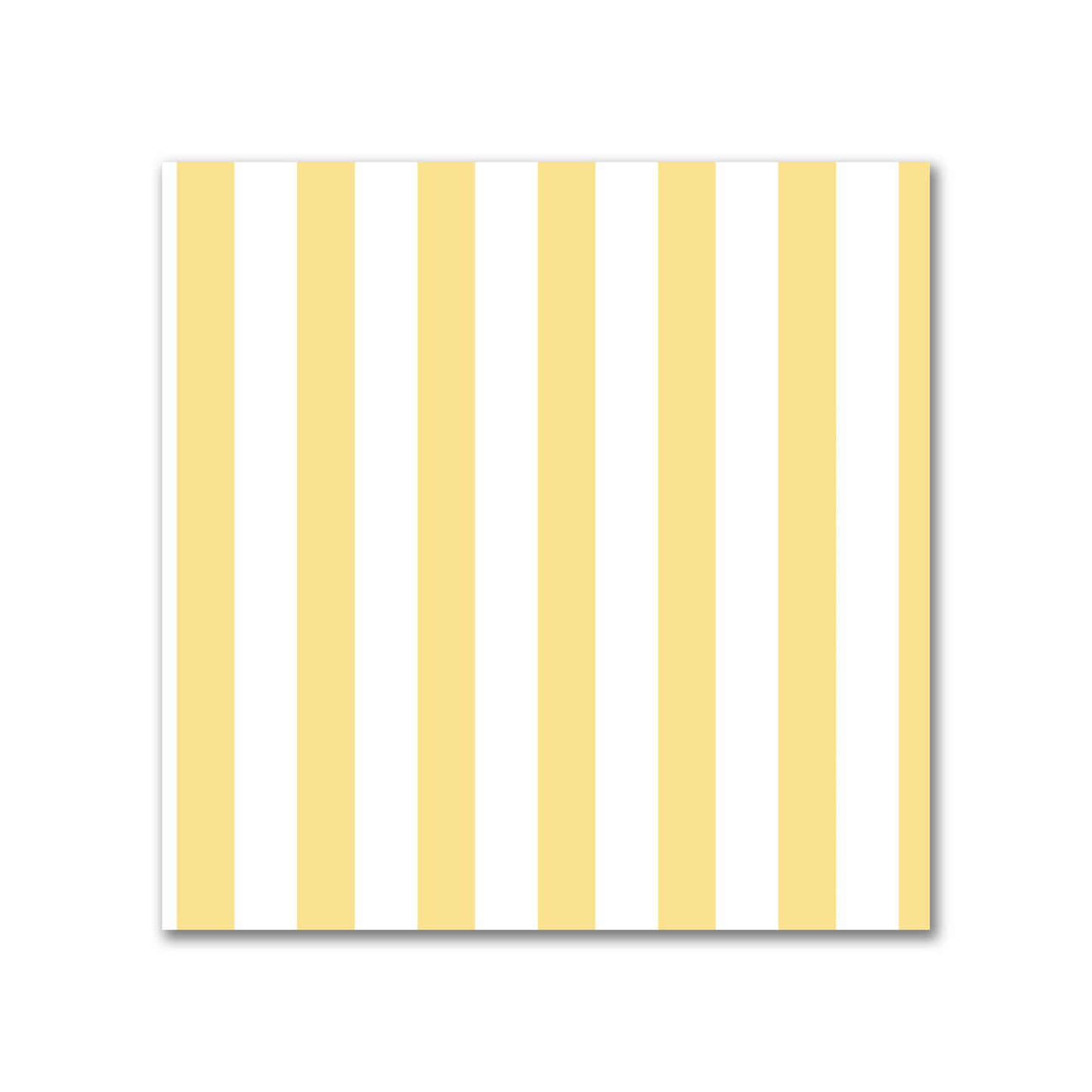 Off-White Cotton Canvas Fabric with Thin Yellow Bars, FACC-1381-241