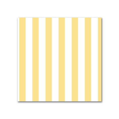 Off-White Cotton Canvas Fabric with Thin Yellow Bars, FACC-1381-241
