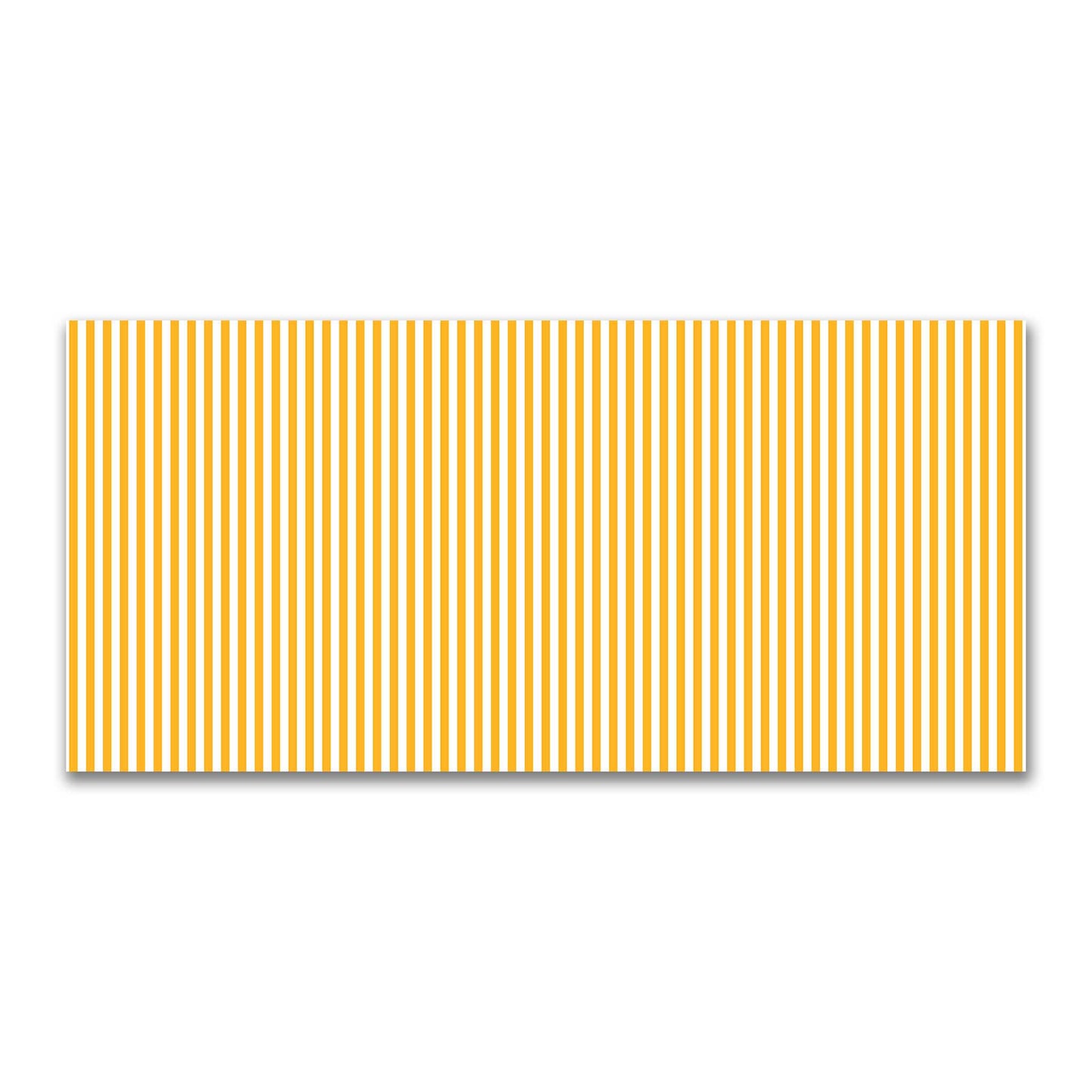 Off-White Cotton Canvas Fabric with Yellow-Orange Bars, FACC-1390-051