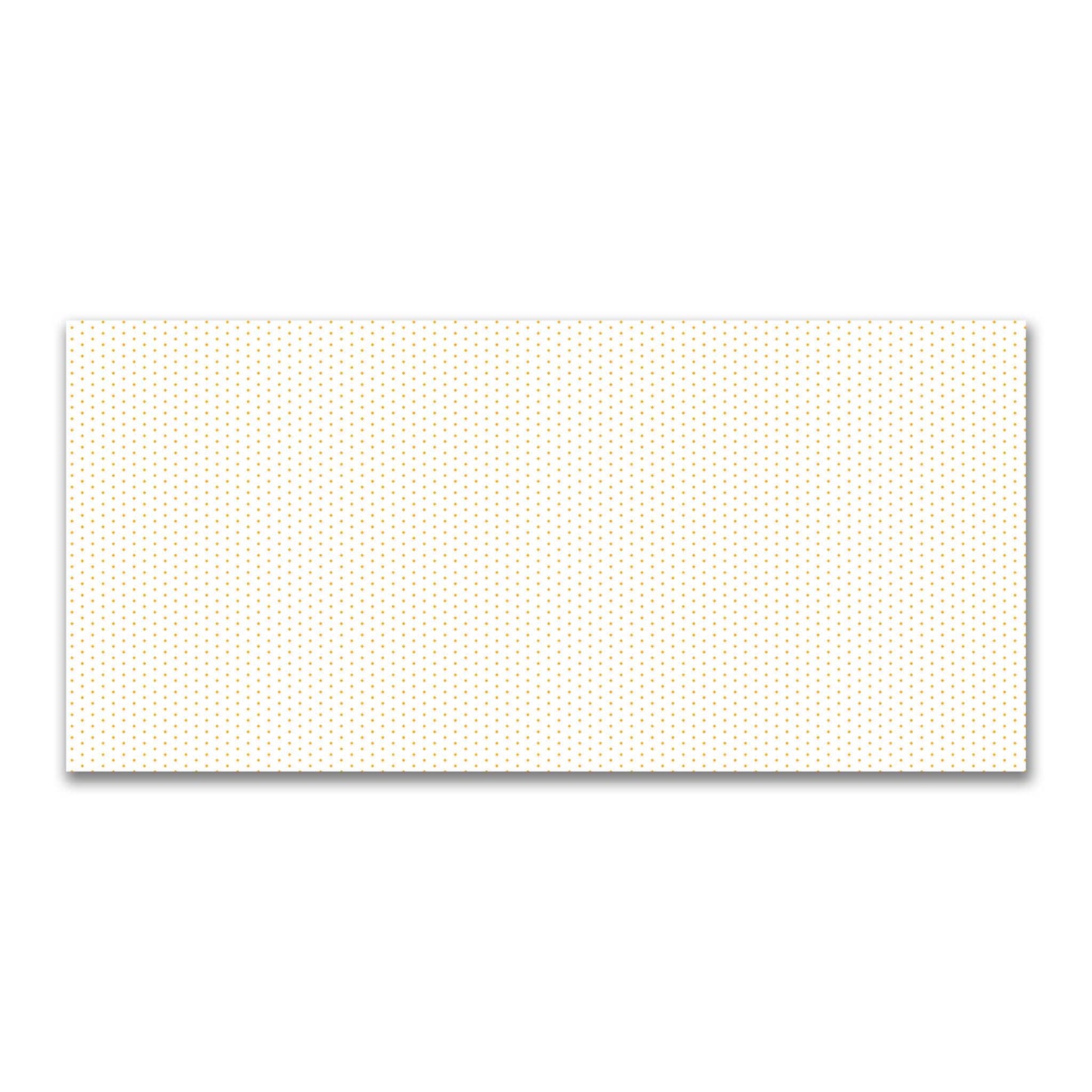 Off-White Cotton Canvas Fabric with Fine Yellow-Orange Diamonds, FACC-1390-111