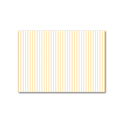 Off-White Cotton Canvas Fabric with Fine Yellow-Orange Stripes, FACC-1390-151