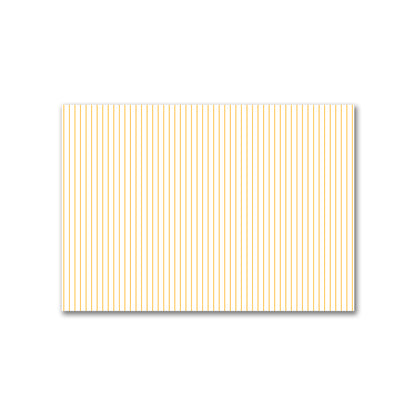 Off-White Cotton Canvas Fabric with Fine Yellow-Orange Stripes, FACC-1390-151