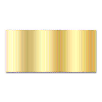 Off-White Cotton Canvas Fabric with Thin Yellow-Orange Bars, FACC-1390-241