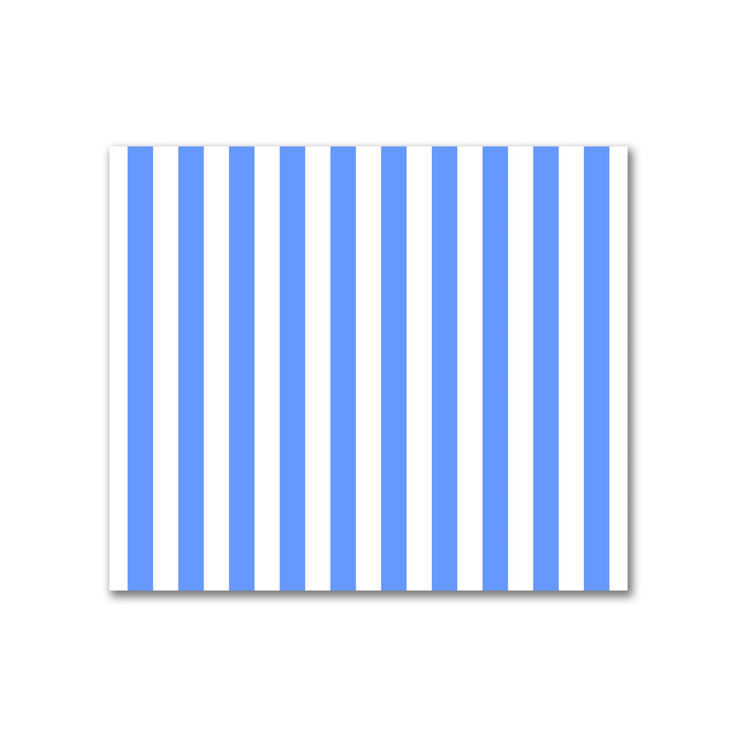 Off-White Cotton Canvas Fabric with Blue Bars, FACC-1400-051