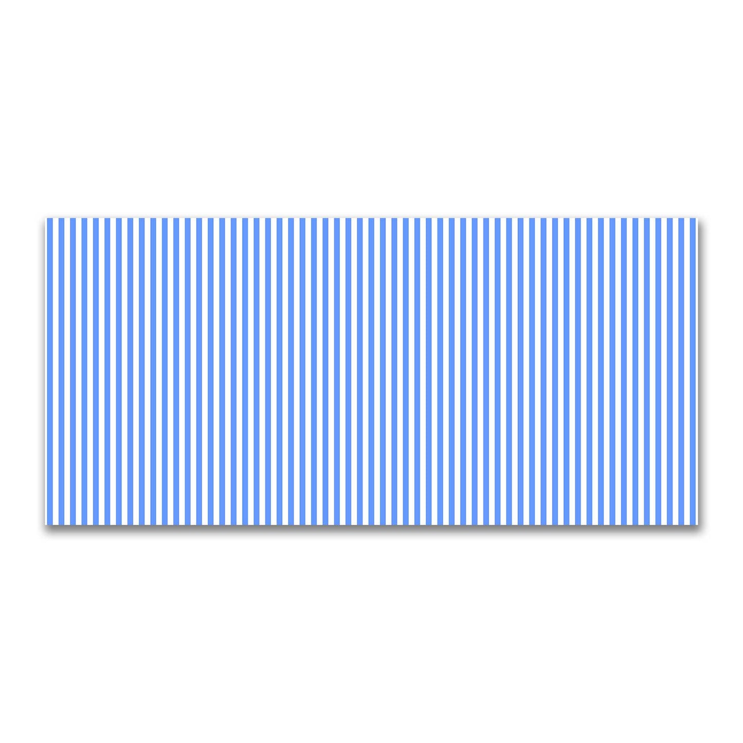 Off-White Cotton Canvas Fabric with Blue Bars, FACC-1400-051