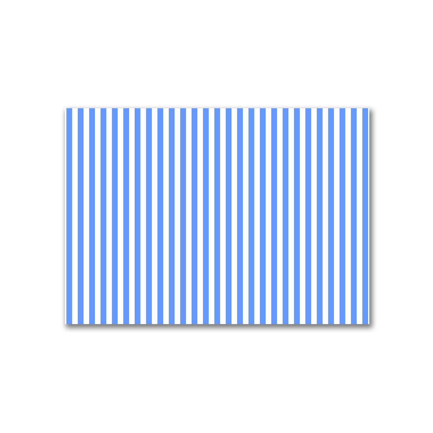 Off-White Cotton Canvas Fabric with Blue Bars, FACC-1400-051
