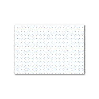 Off-White Cotton Canvas Fabric with Blue Diamonds, FACC-1400-101