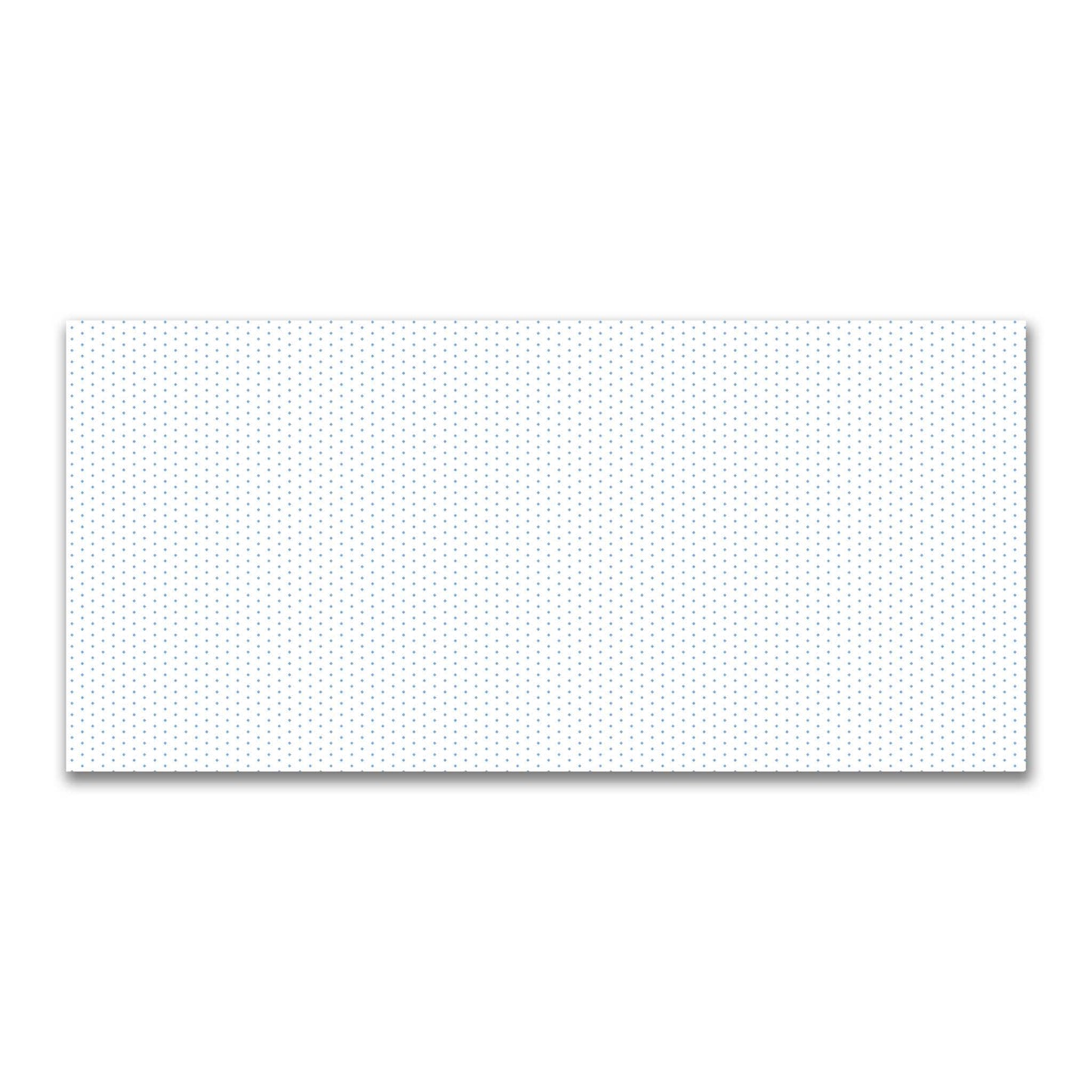 Off-White Cotton Canvas Fabric with Fine Blue Diamonds, FACC-1400-111