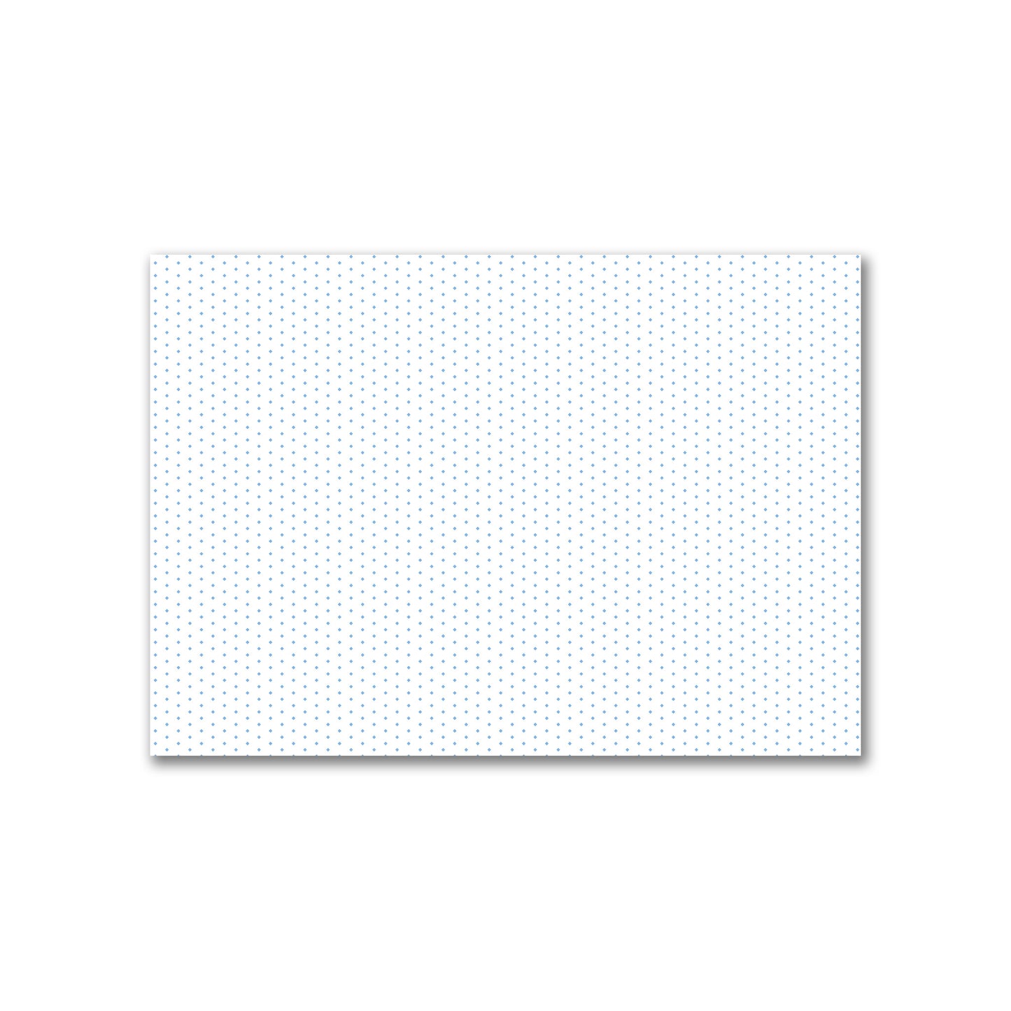Off-White Cotton Canvas Fabric with Fine Blue Diamonds, FACC-1400-111