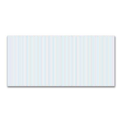 Off-White Cotton Canvas Fabric with Fine Blue Stripes, FACC-1400-151