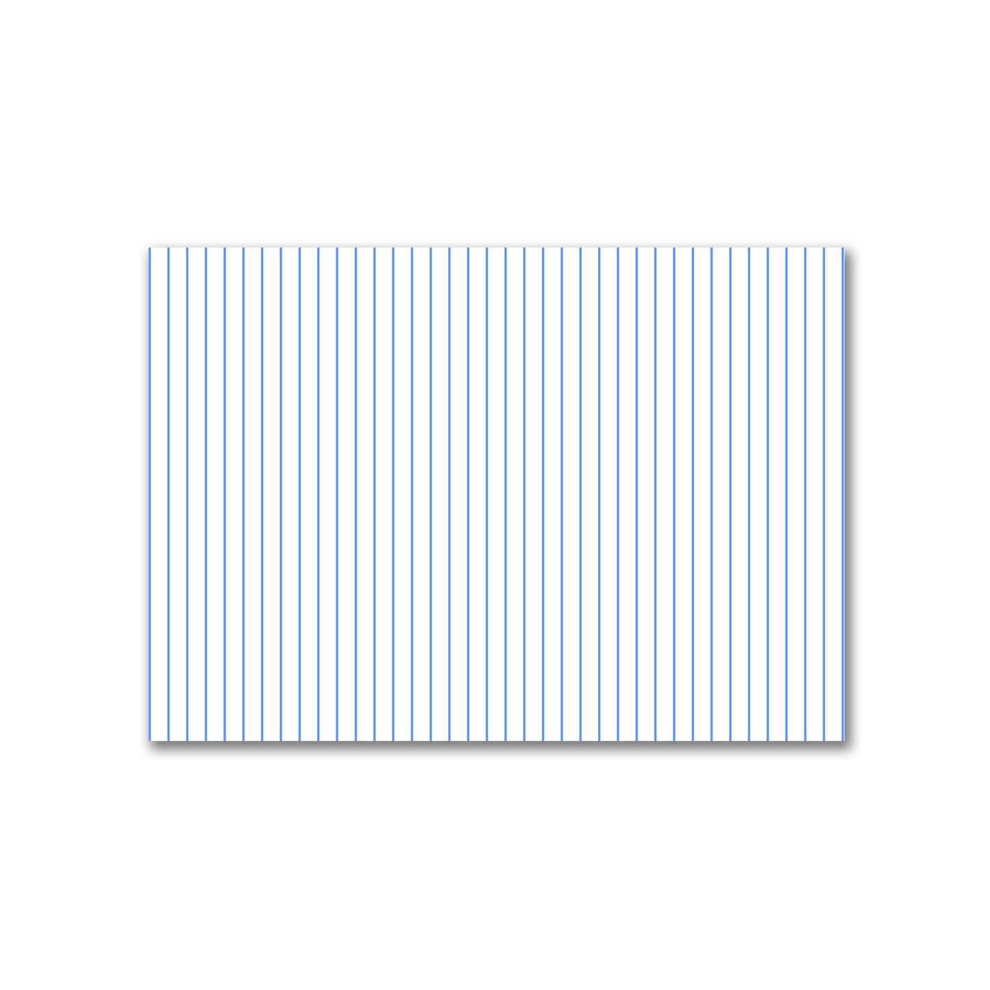 Off-White Cotton Canvas Fabric with Fine Blue Stripes, FACC-1400-151