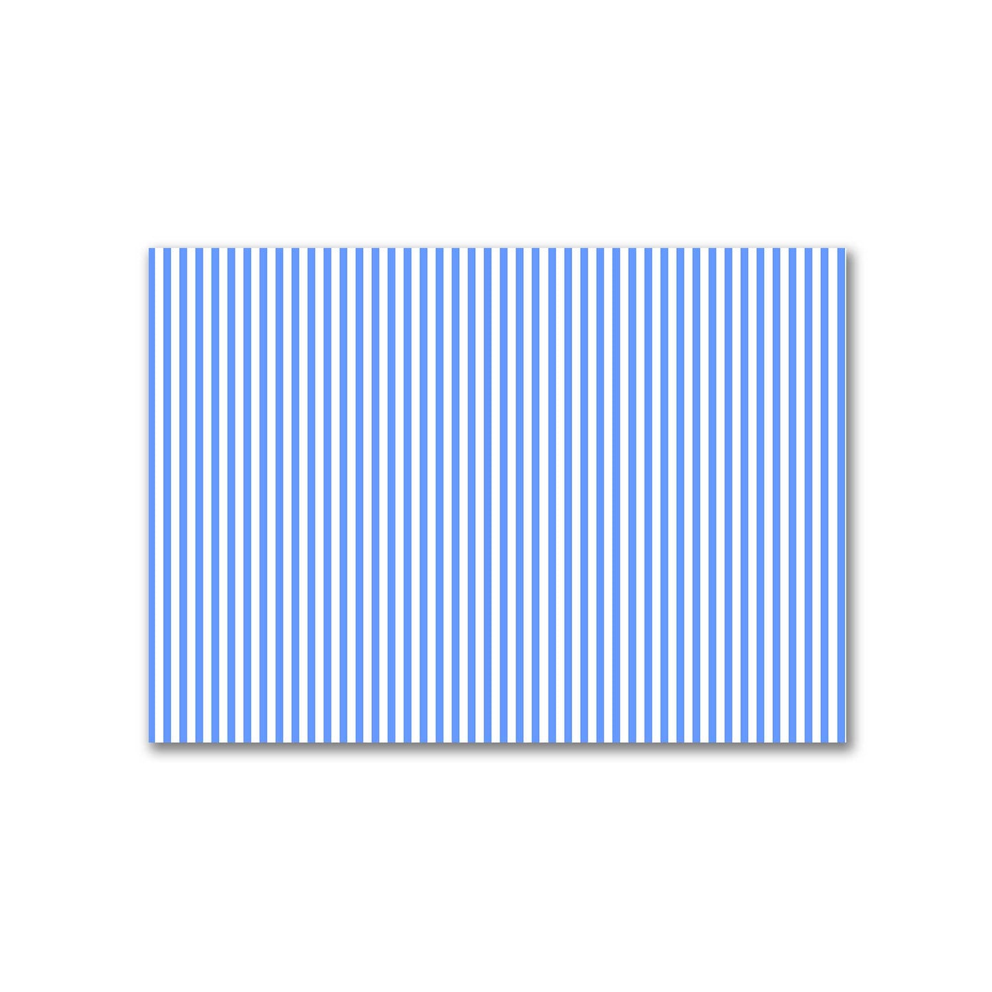 Off-White Cotton Canvas Fabric with Thin Blue Bars, FACC-1400-241